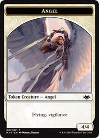 Angel (002) // Bird (003) Double-Sided Token [Modern Horizons Tokens] | Yard's Games Ltd