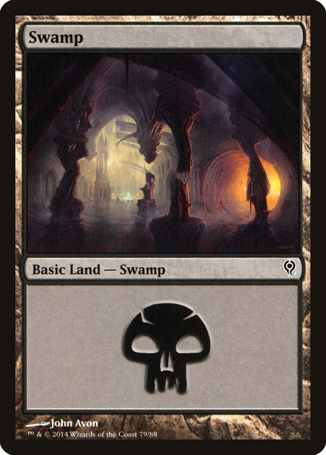 Swamp (79) [Duel Decks: Jace vs. Vraska] | Yard's Games Ltd