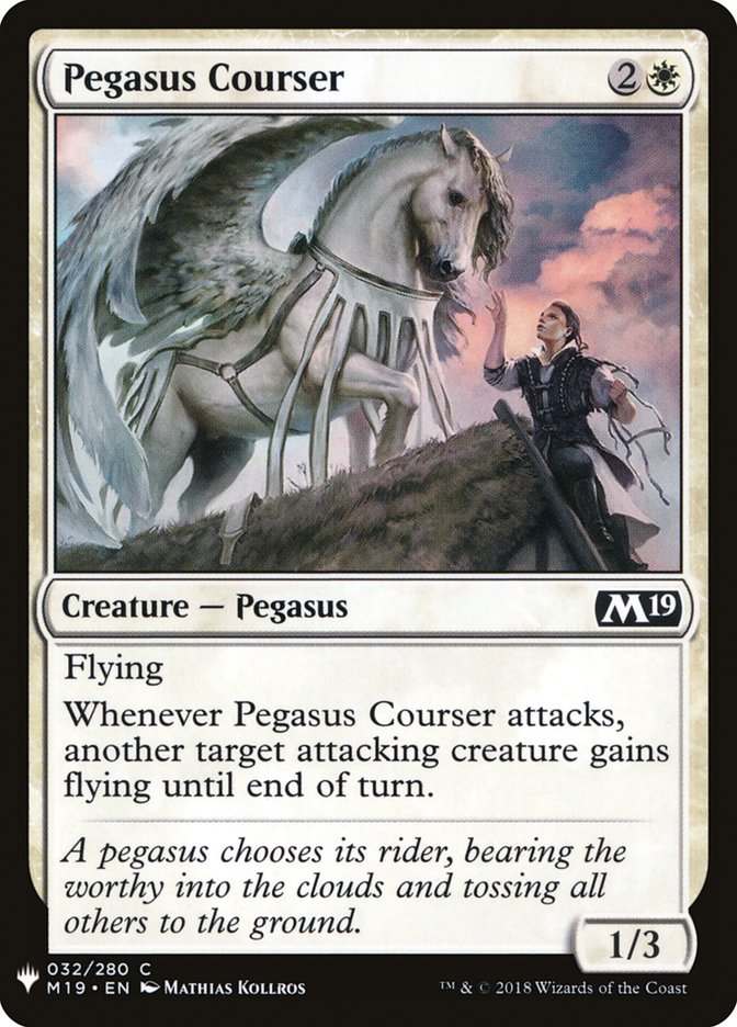 Pegasus Courser [Mystery Booster] | Yard's Games Ltd