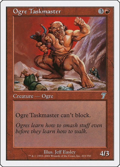 Ogre Taskmaster [7ED - 203]