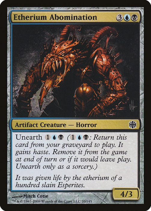 Etherium Abomination [ARB - 20]