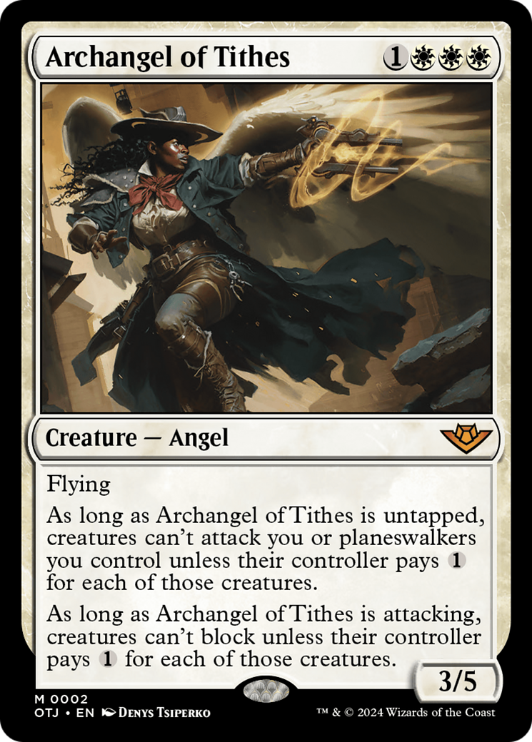 Archangel of Tithes [Outlaws of Thunder Junction] | Yard's Games Ltd