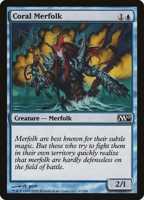 Coral Merfolk [M10 - 47]