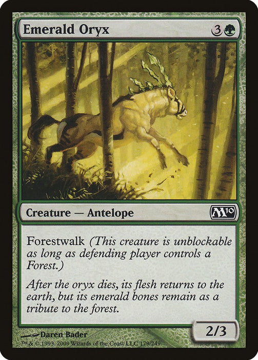 Emerald Oryx [M10 - 179]