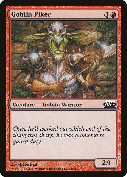 Goblin Piker [M10 - 140]