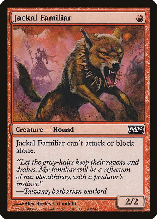 Jackal Familiar [M10 - 143]