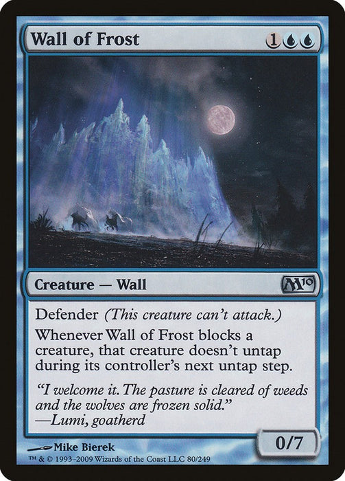 Wall of Frost [M10 - 80]