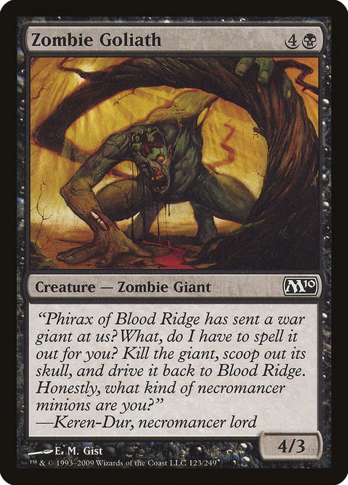 Zombie Goliath [M10 - 123]