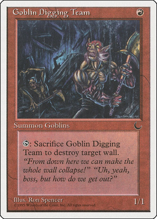 Goblin Digging Team [CHR - N/A]