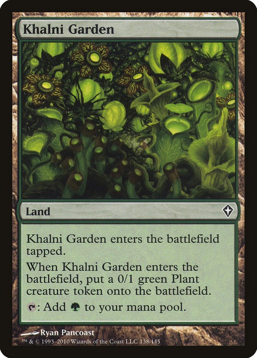 Khalni Garden [WWK - 138]