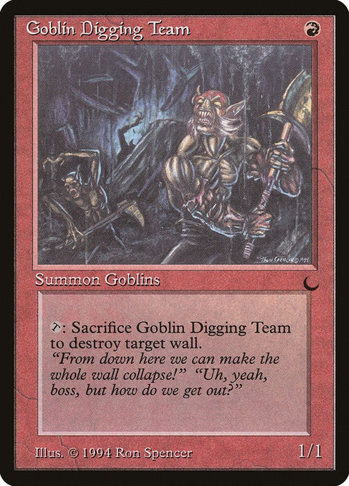 Goblin Digging Team [DRK - N/A]