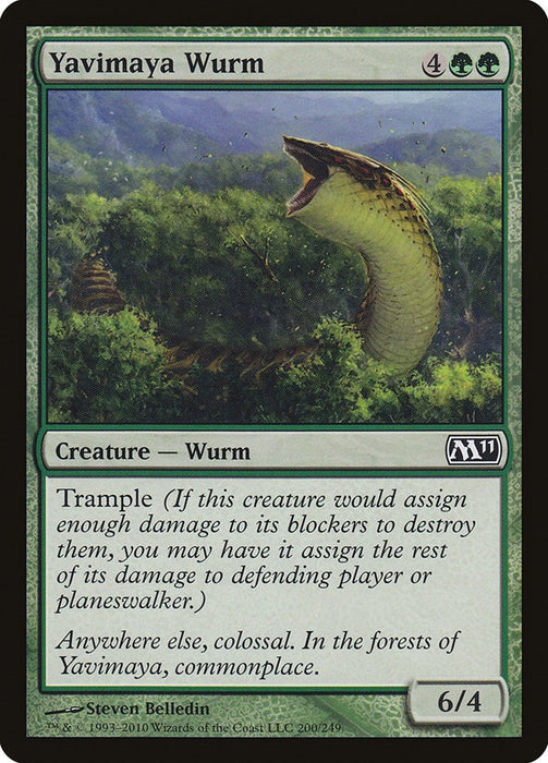 Yavimaya Wurm [M11 - 200]