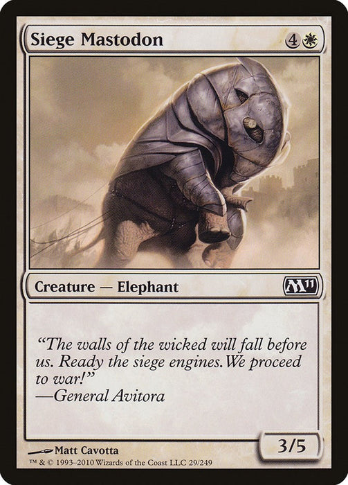 Siege Mastodon [M11 - 29]