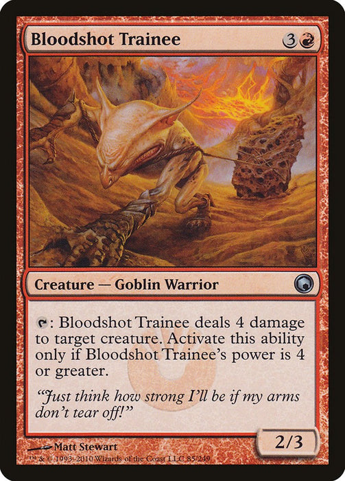 Bloodshot Trainee [SOM - 85]