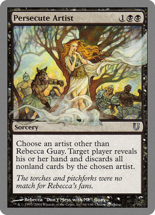 Persecute Artist [UNH - 61]