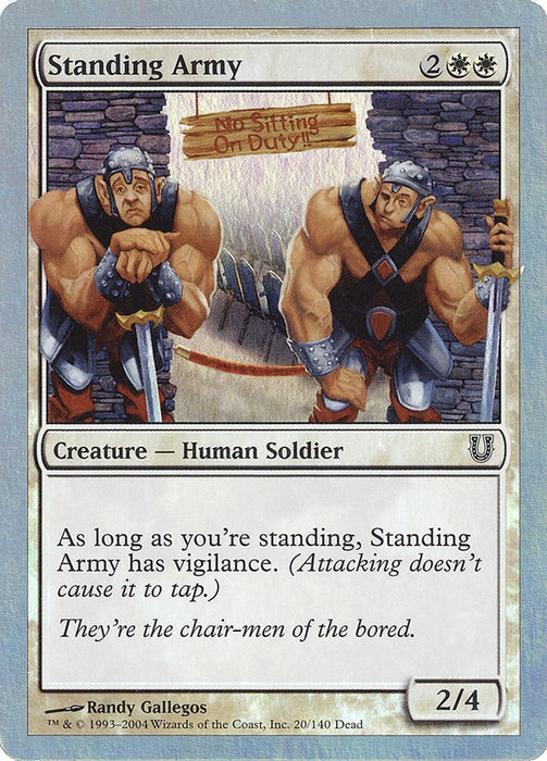 Standing Army [UNH - 20]