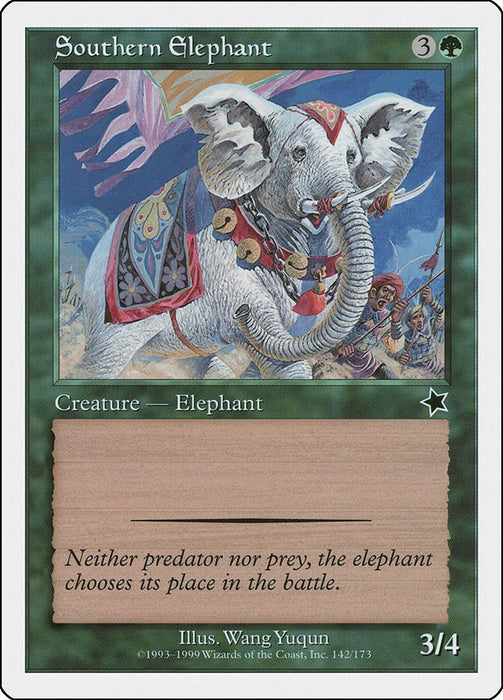Southern Elephant [S99 - 142]