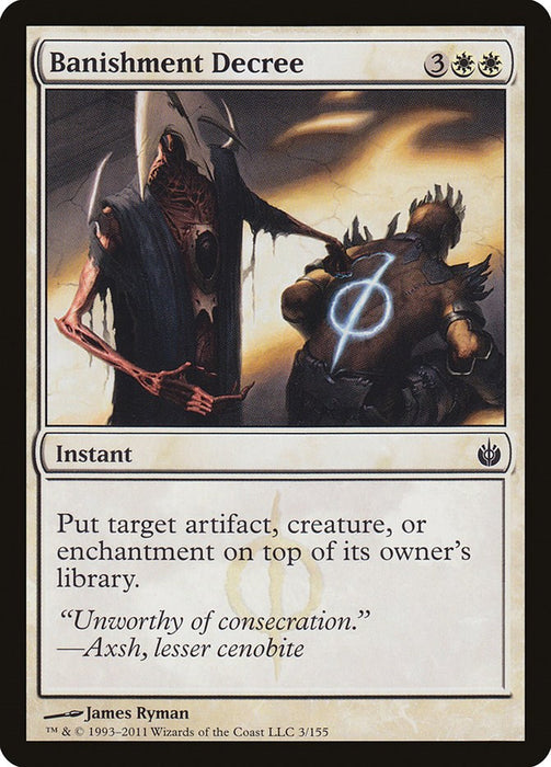 Banishment Decree [MBS - 3]