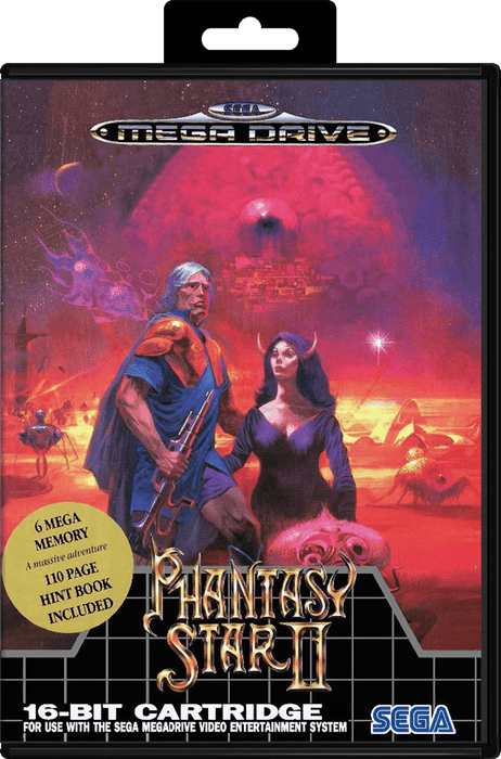 Phantasy Star II - Mega Drive [Boxed] No Manual/Guide/Map