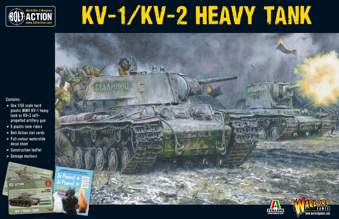 Bolt Action: KV-1/KV-2 Heavy Tank [New]