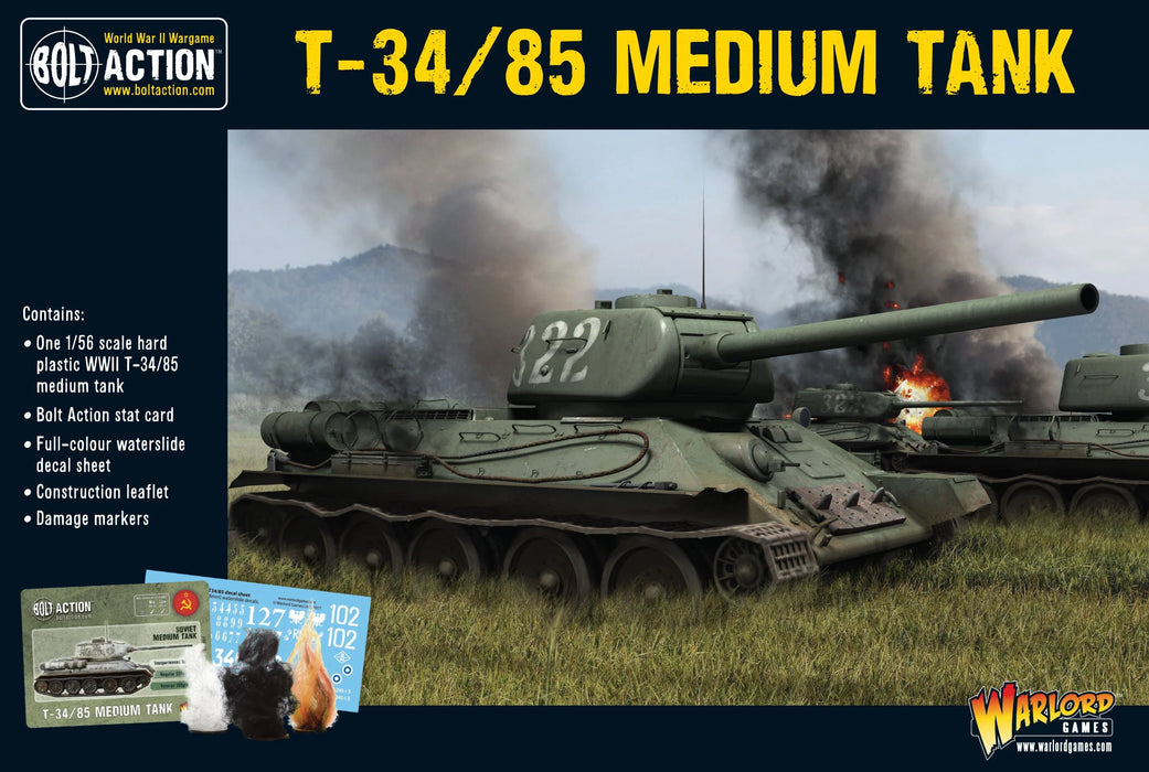 Bolt Action: T-34/85 Medium Tank [New]