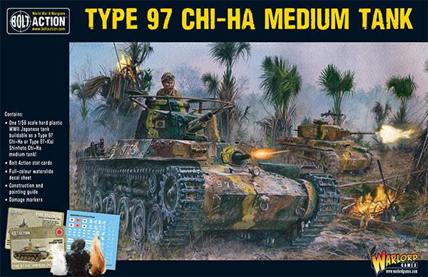 Bolt Action: Type 97 Chi-Cha Medium Tank [New]
