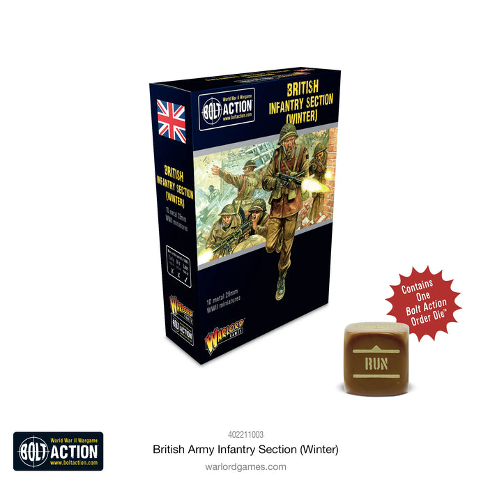 Bolt Action: British Infantry Section (Winter) [New]