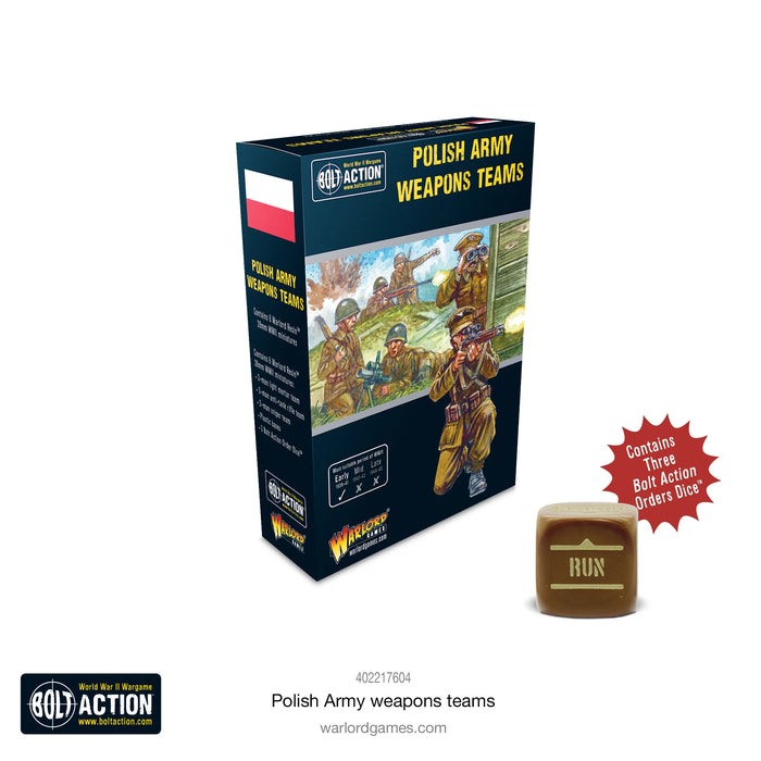 Bolt Action: Polish Army Weapons Teams [New]