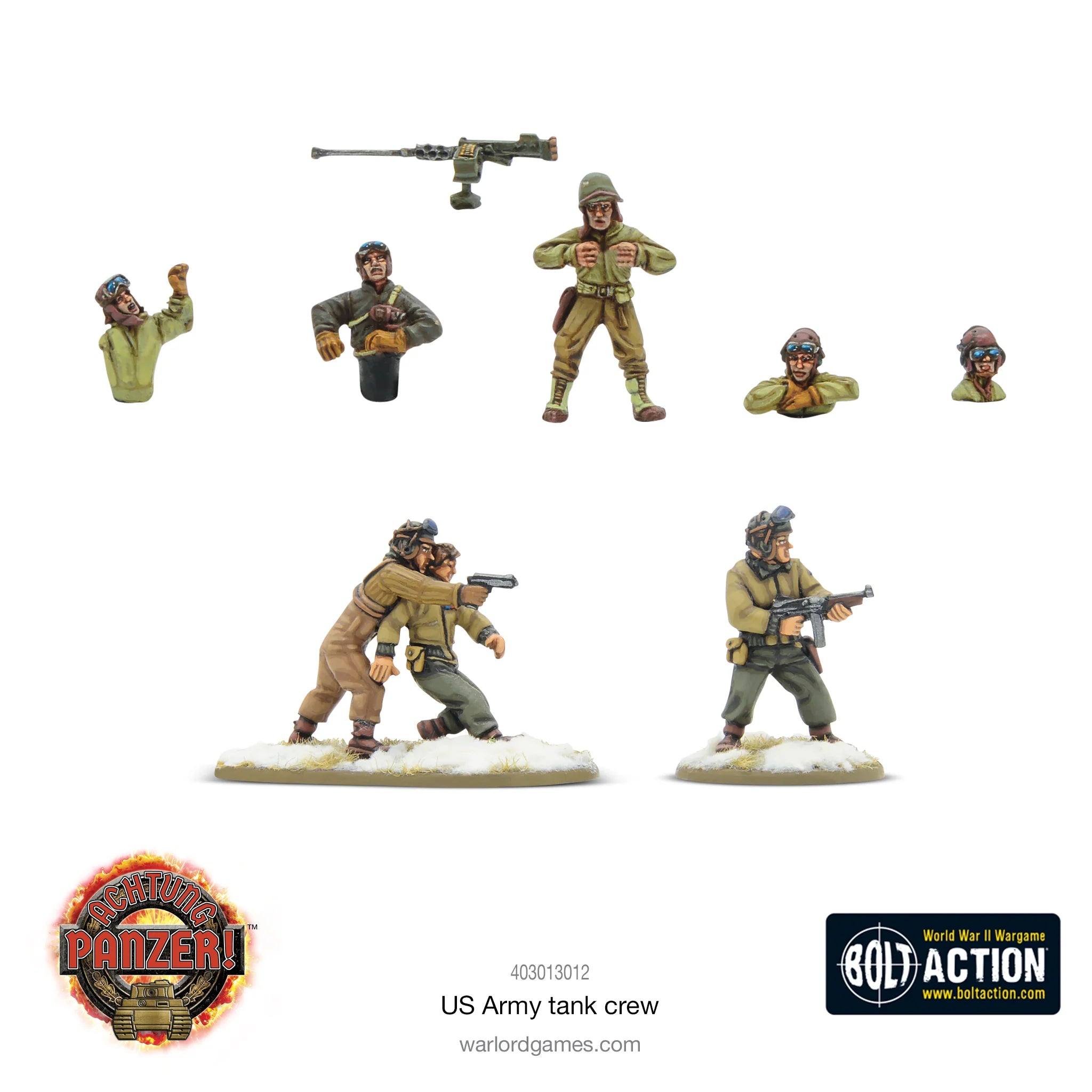 Achtung Panzer!: US Army Tank Crew [New] | Yard's Games Ltd