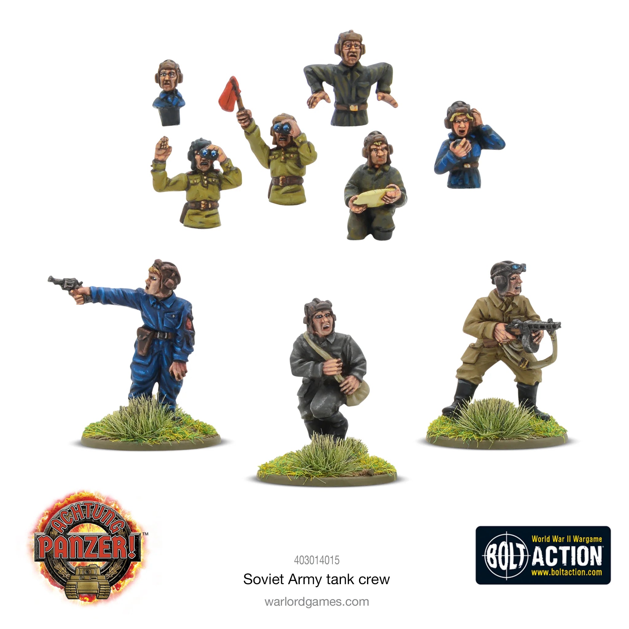 Achtung Panzer!: Soviet Army Tank Crew [New] | Yard's Games Ltd