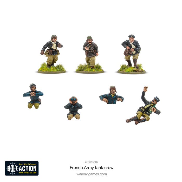 Bolt Action: French Army Tank Crew [New]