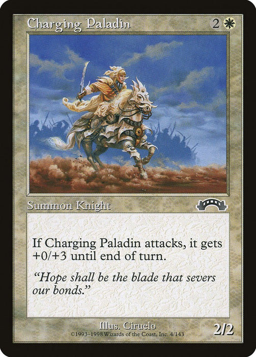 Charging Paladin [EXO - 4]