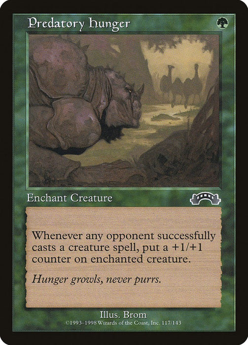 Predatory Hunger [EXO - 117]