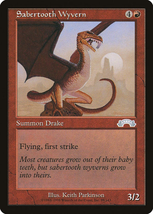 Sabertooth Wyvern [EXO - 99]