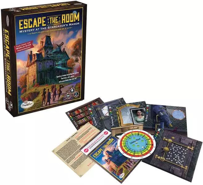 Escape The Room - Mystery at the Stargazer's Manor Game - ThinkFun [New]