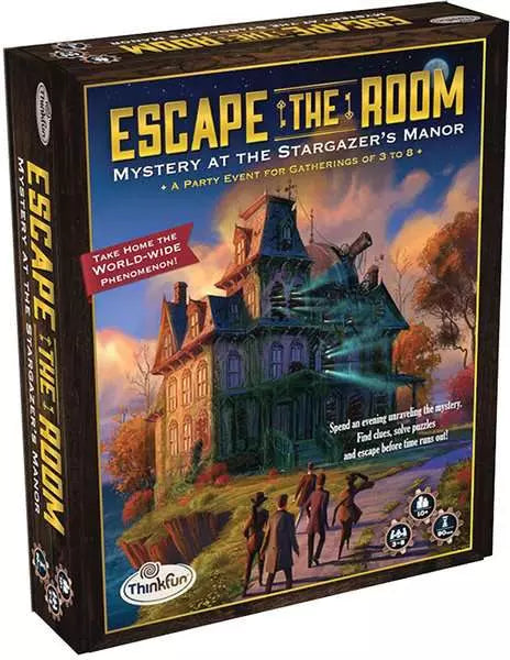 Escape The Room - Mystery at the Stargazer's Manor Game - ThinkFun [New]