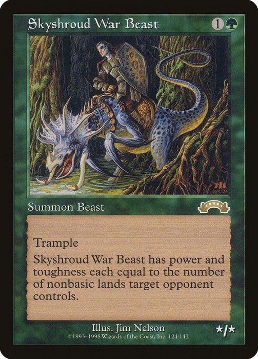 Skyshroud War Beast [EXO - 124]