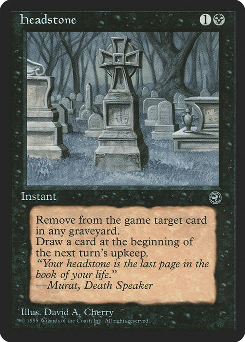 Headstone [HML - N/A]