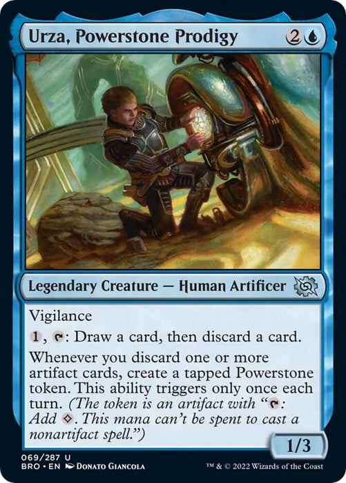 Urza, Powerstone Prodigy [BRO - 69]