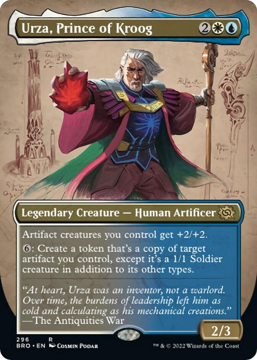 Urza, Prince of Kroog (Borderless) [BRO - 296]