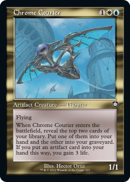 Chrome Courier (Retro Frame) [BRC - 123]