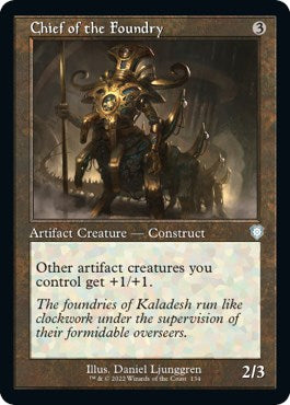 Chief of the Foundry (Retro Frame) [BRC - 134]