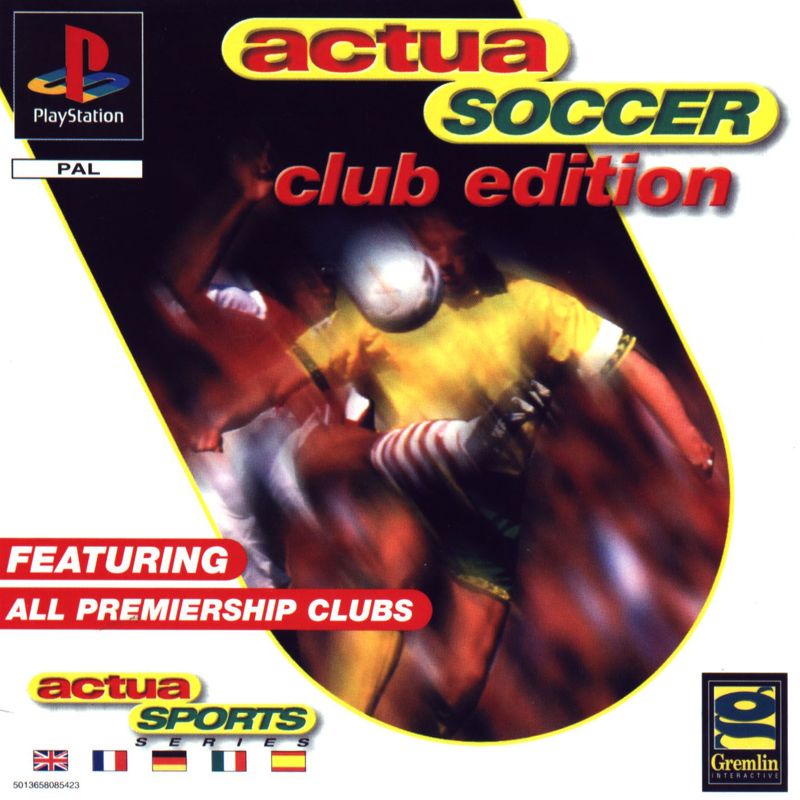 Actua Soccer Club Edition - PS1 | Yard's Games Ltd