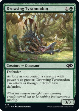 Drowsing Tyrannodon [J22 - 648]