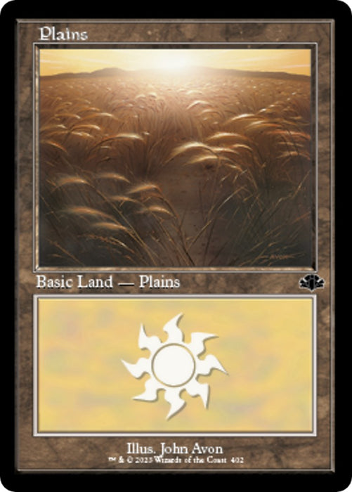 Plains (402) (Retro Frame) [DMR - 402]