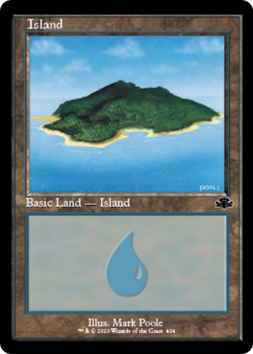Island (404) (Retro Frame) [DMR - 404]