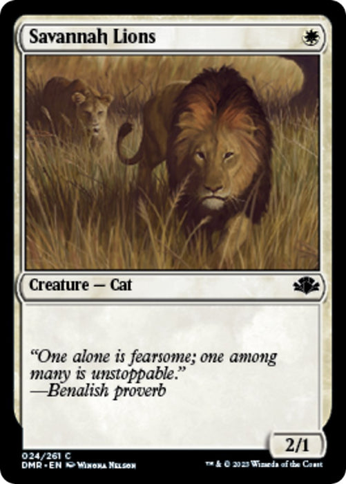 Savannah Lions [DMR - 24]