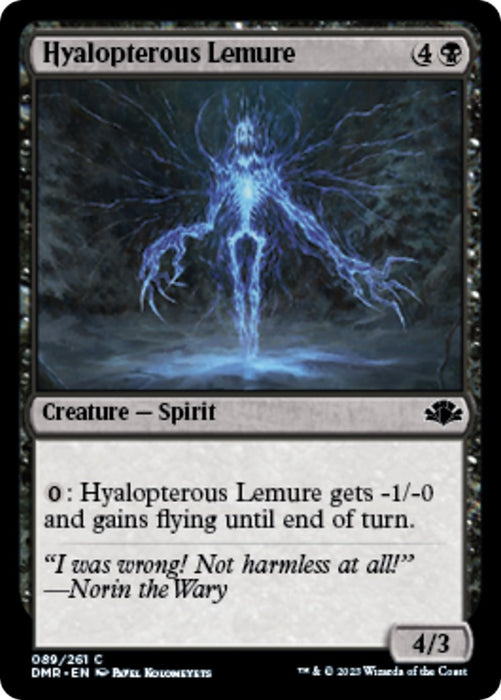Hyalopterous Lemure [DMR - 89]
