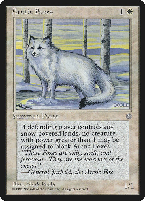Arctic Foxes [ICE - N/A]