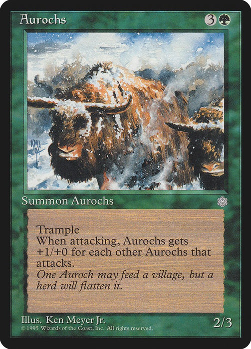 Aurochs [ICE - N/A]